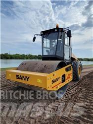 Sany SSR120C-8 Çift tamburlu silindirler