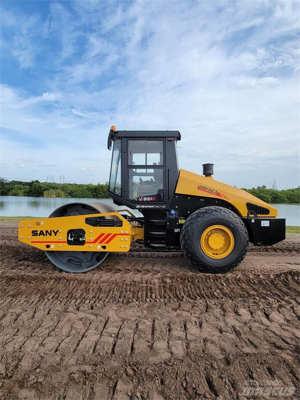 Sany SSR120C-8 Çift tamburlu silindirler