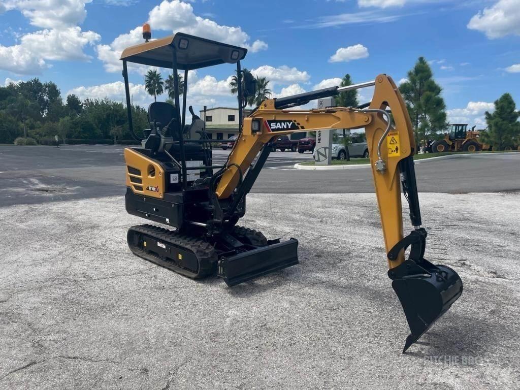 Sany SY16C Mini ekskavatörler, 7 tona dek