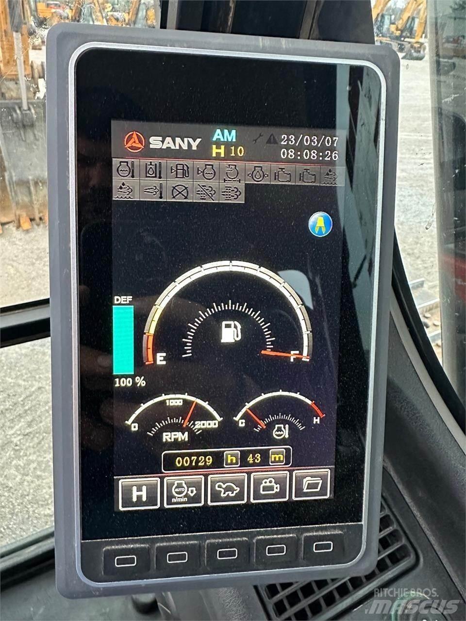 Sany SY225C Paletli ekskavatörler