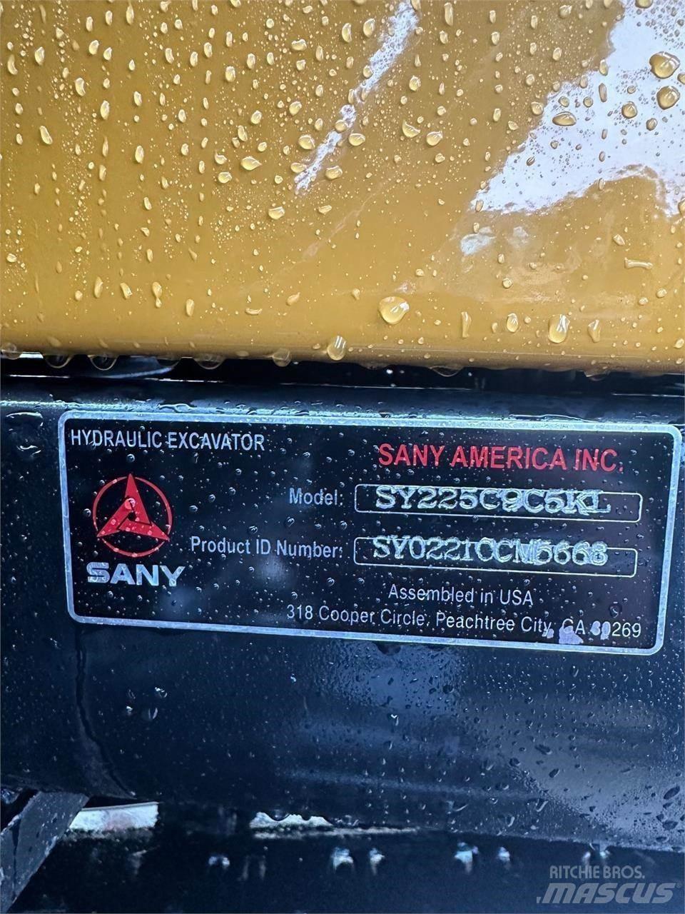 Sany SY225C Paletli ekskavatörler