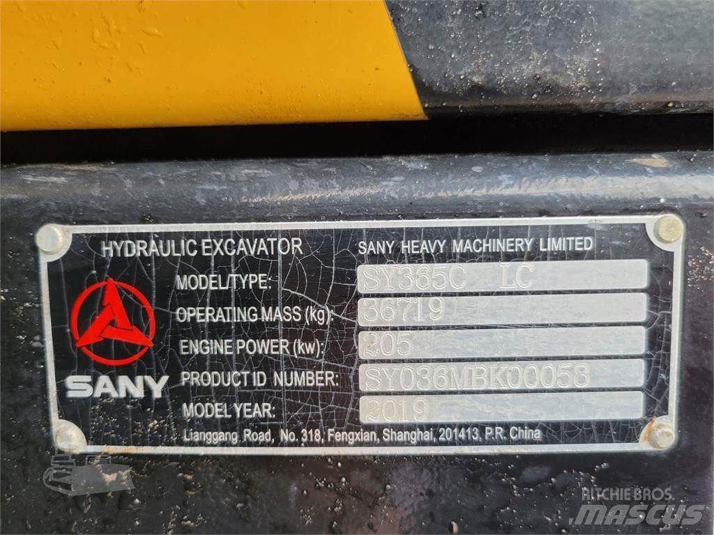Sany SY365C Paletli ekskavatörler