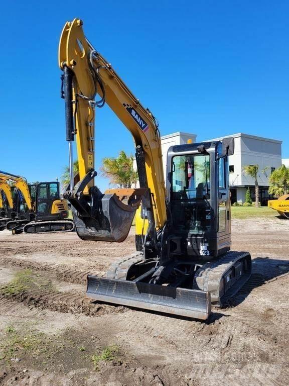 Sany SY50U Mini ekskavatörler, 7 tona dek