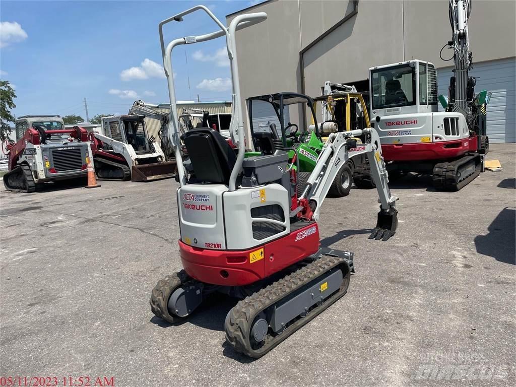 Takeuchi TB210R Mini ekskavatörler, 7 tona dek