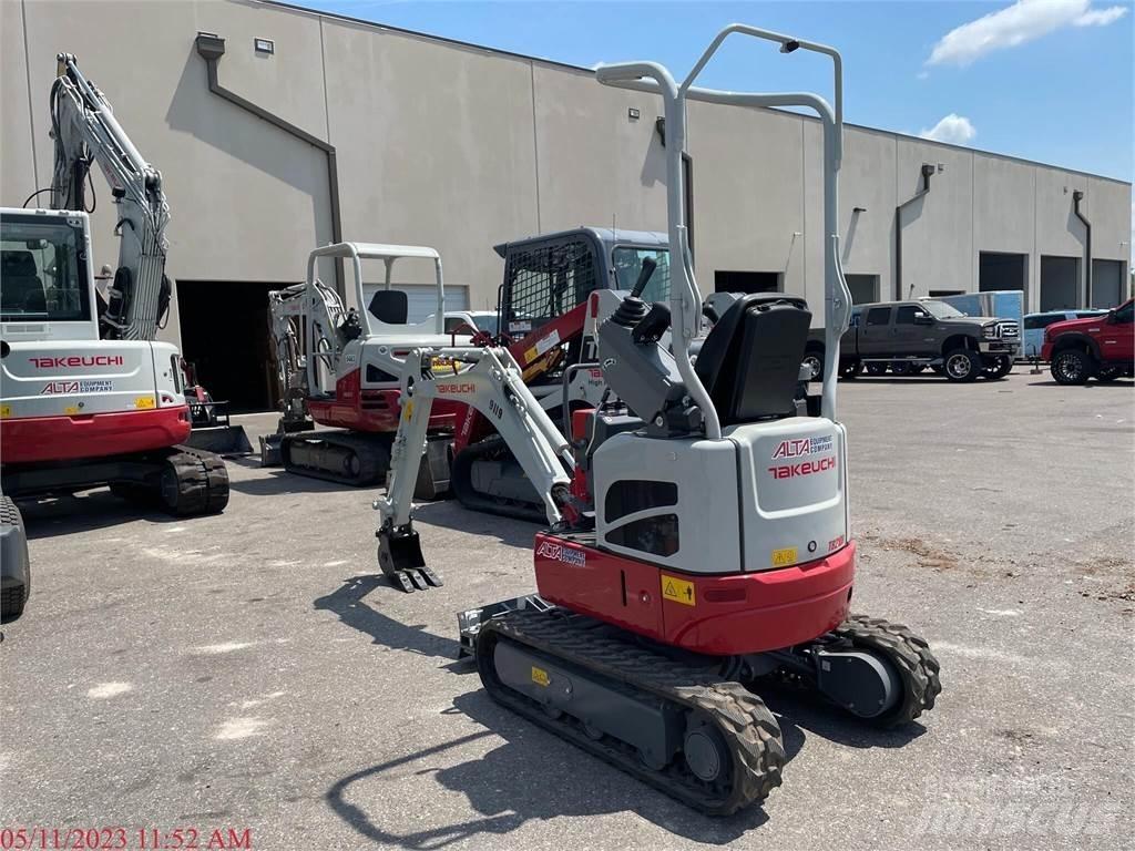 Takeuchi TB210R Mini ekskavatörler, 7 tona dek