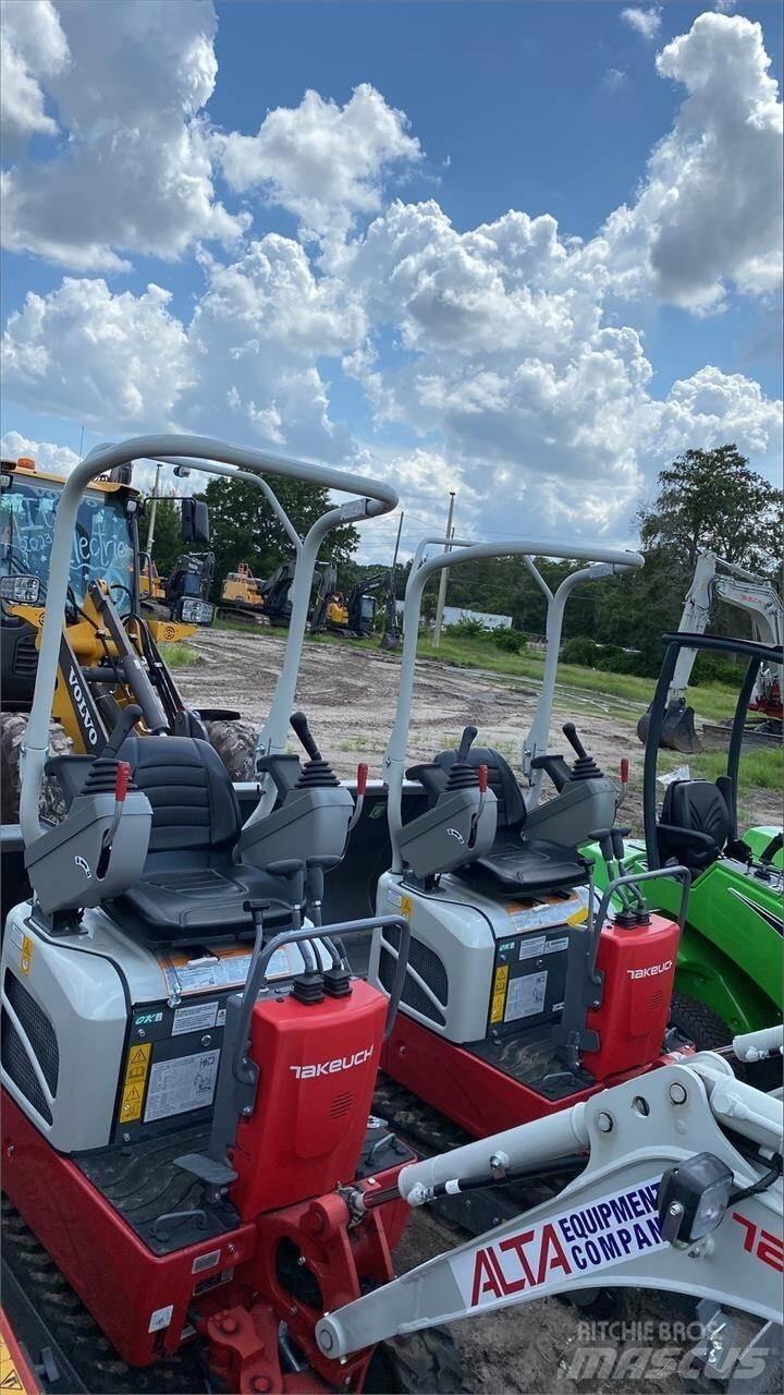 Takeuchi TB210R Mini ekskavatörler, 7 tona dek