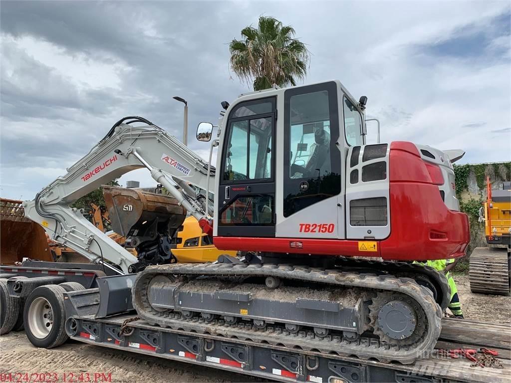 Takeuchi TB2150 Paletli ekskavatörler