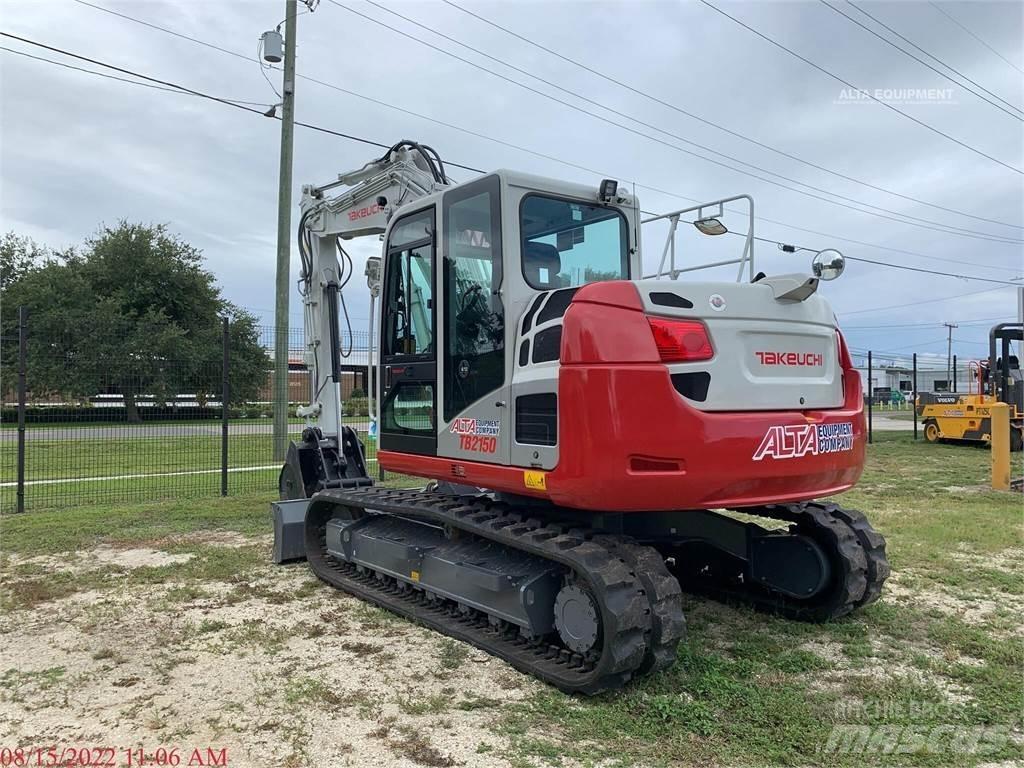 Takeuchi TB2150 Paletli ekskavatörler