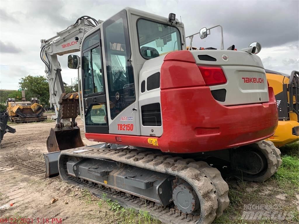 Takeuchi TB2150 Paletli ekskavatörler