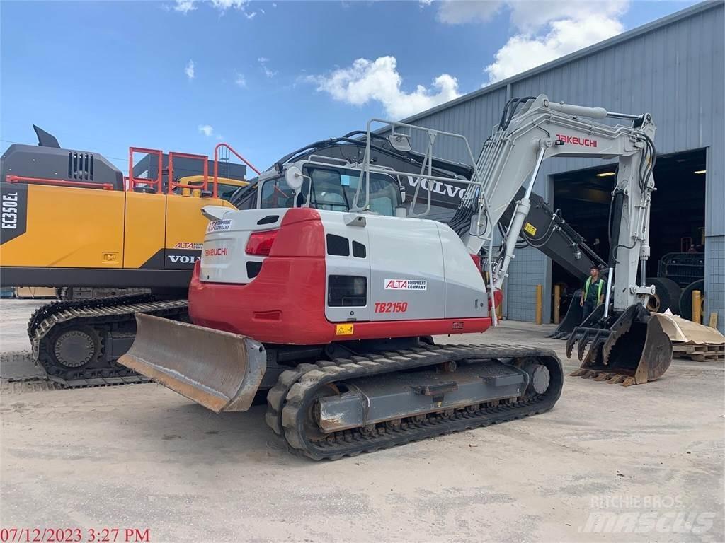 Takeuchi TB2150 Paletli ekskavatörler