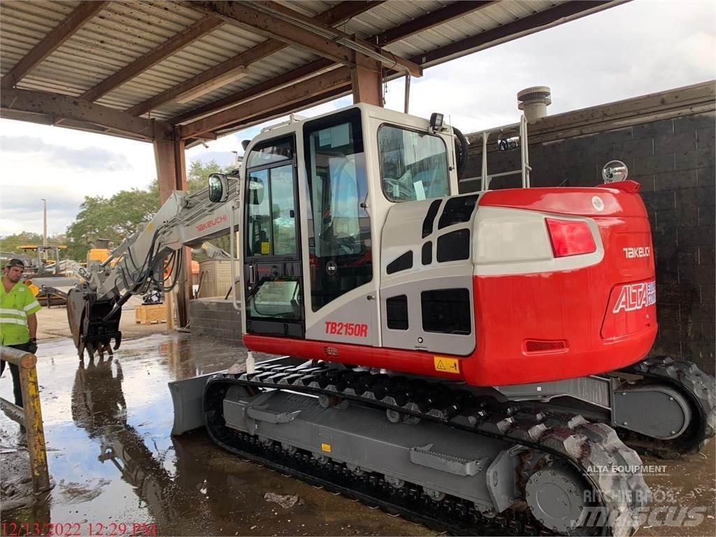 Takeuchi TB2150R Paletli ekskavatörler