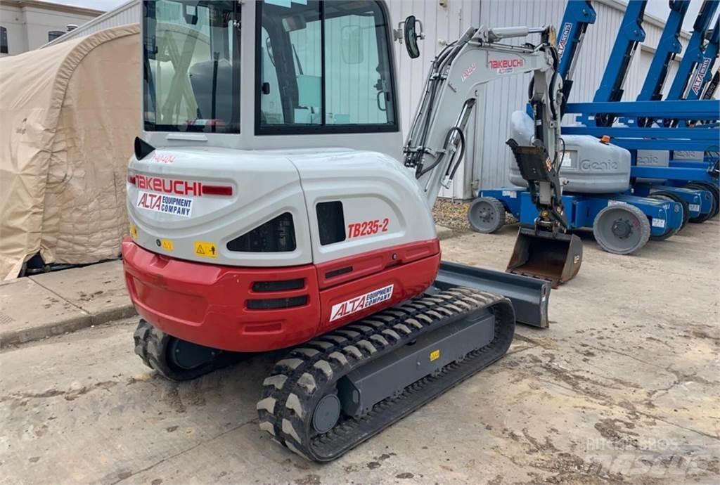 Takeuchi TB235-2 Mini ekskavatörler, 7 tona dek