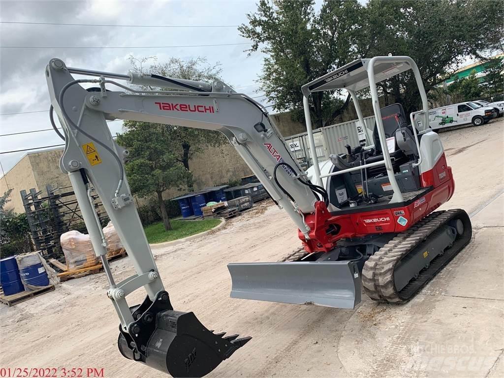 Takeuchi TB240 Mini ekskavatörler, 7 tona dek