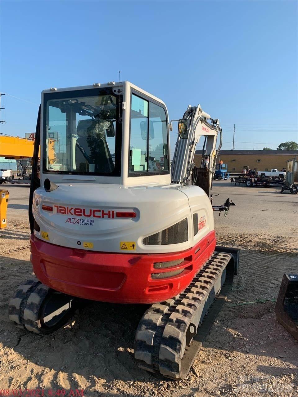 Takeuchi TB250-2 Mini ekskavatörler, 7 tona dek