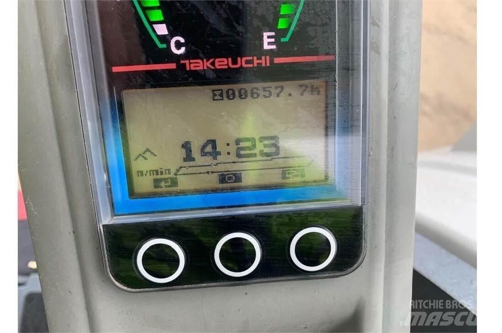 Takeuchi TB250-2 Mini ekskavatörler, 7 tona dek