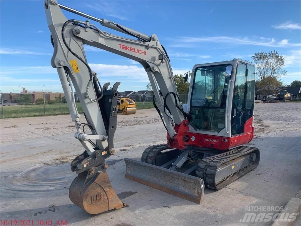 Takeuchi TB250-2 Mini ekskavatörler, 7 tona dek