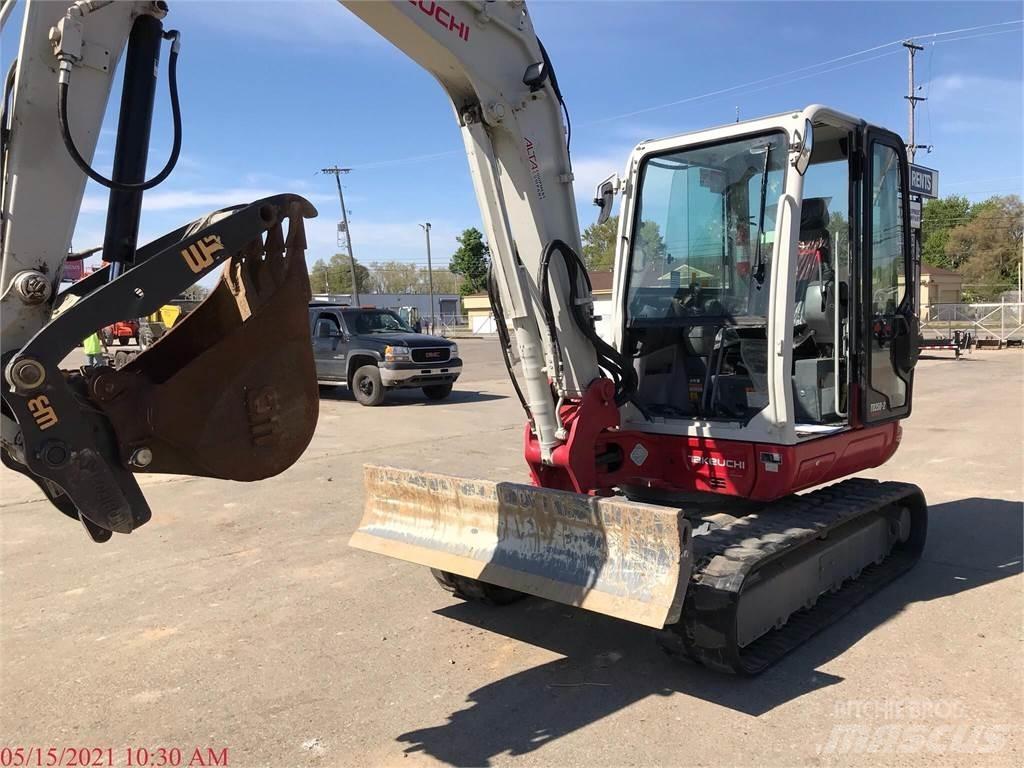 Takeuchi TB250-2 Mini ekskavatörler, 7 tona dek