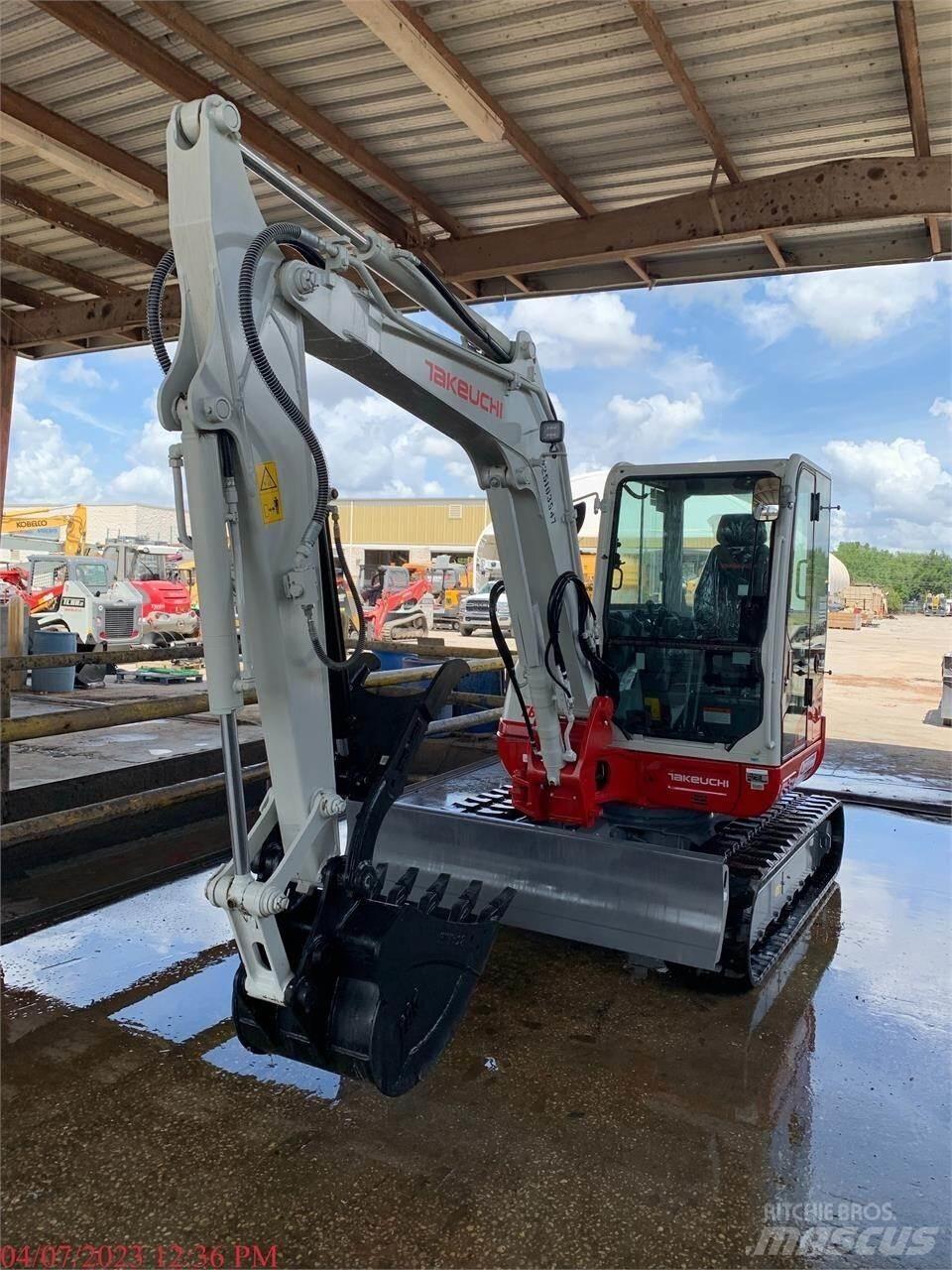 Takeuchi TB250-2 Mini ekskavatörler, 7 tona dek