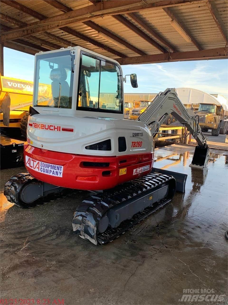 Takeuchi TB260 Paletli ekskavatörler
