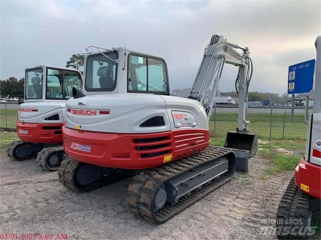 Takeuchi TB290 Paletli ekskavatörler