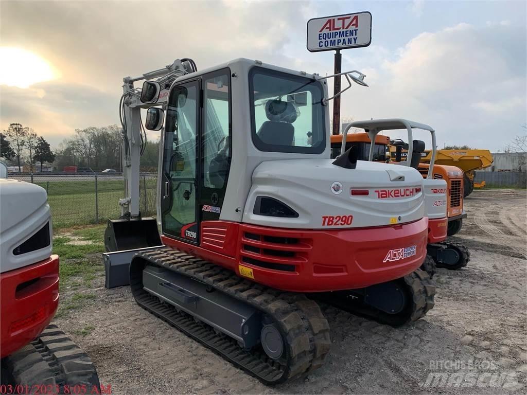 Takeuchi TB290 Paletli ekskavatörler