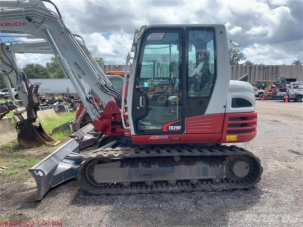 Takeuchi TB290 Paletli ekskavatörler
