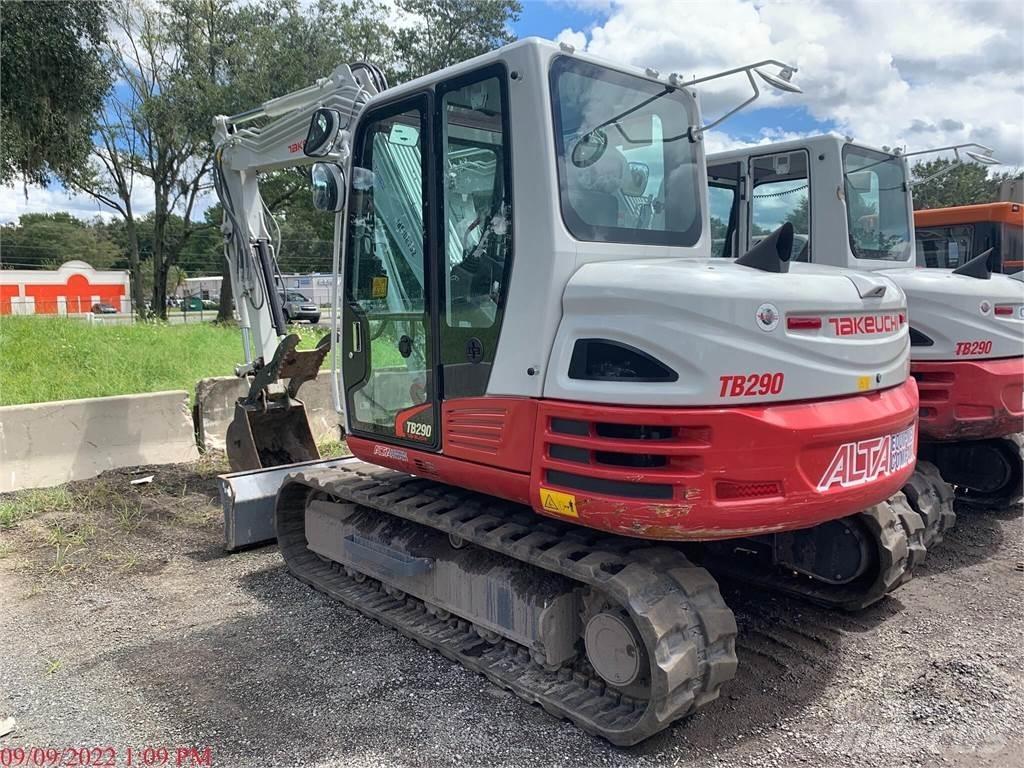 Takeuchi TB290 Paletli ekskavatörler