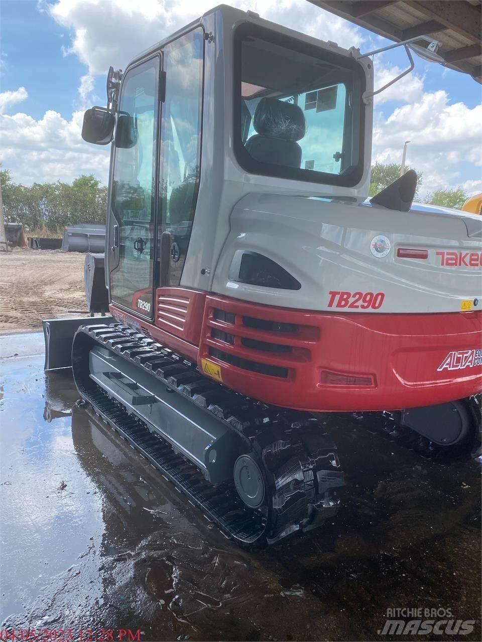 Takeuchi TB290 Paletli ekskavatörler