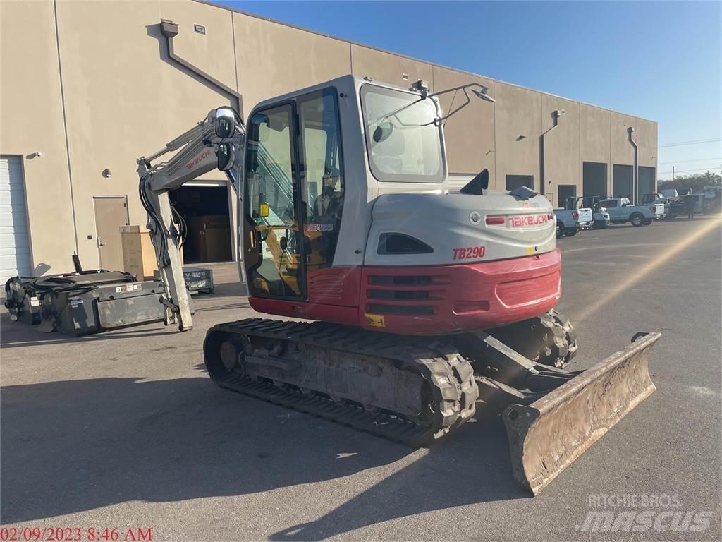 Takeuchi TB290 Paletli ekskavatörler