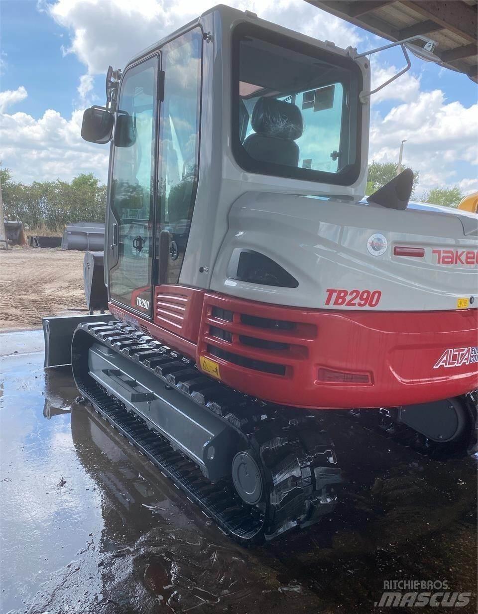 Takeuchi TB290 Paletli ekskavatörler