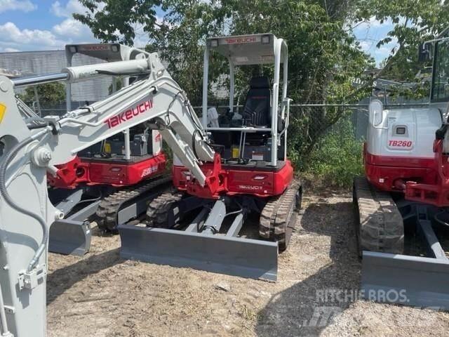 Takeuchi TB335R Mini ekskavatörler, 7 tona dek