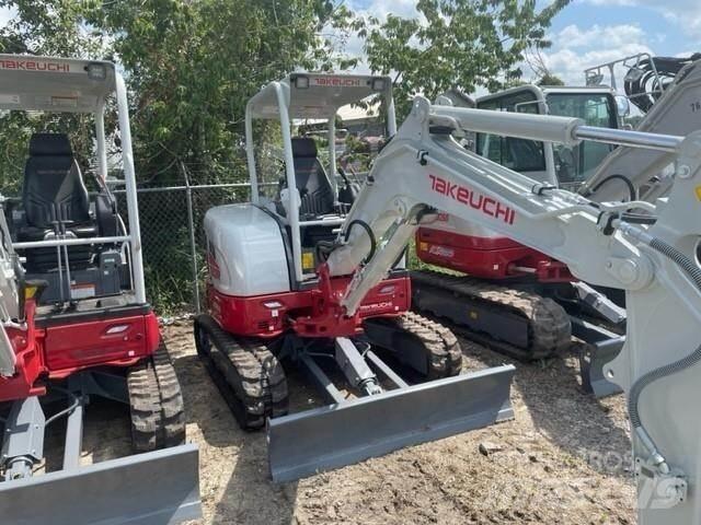 Takeuchi TB335R Mini ekskavatörler, 7 tona dek