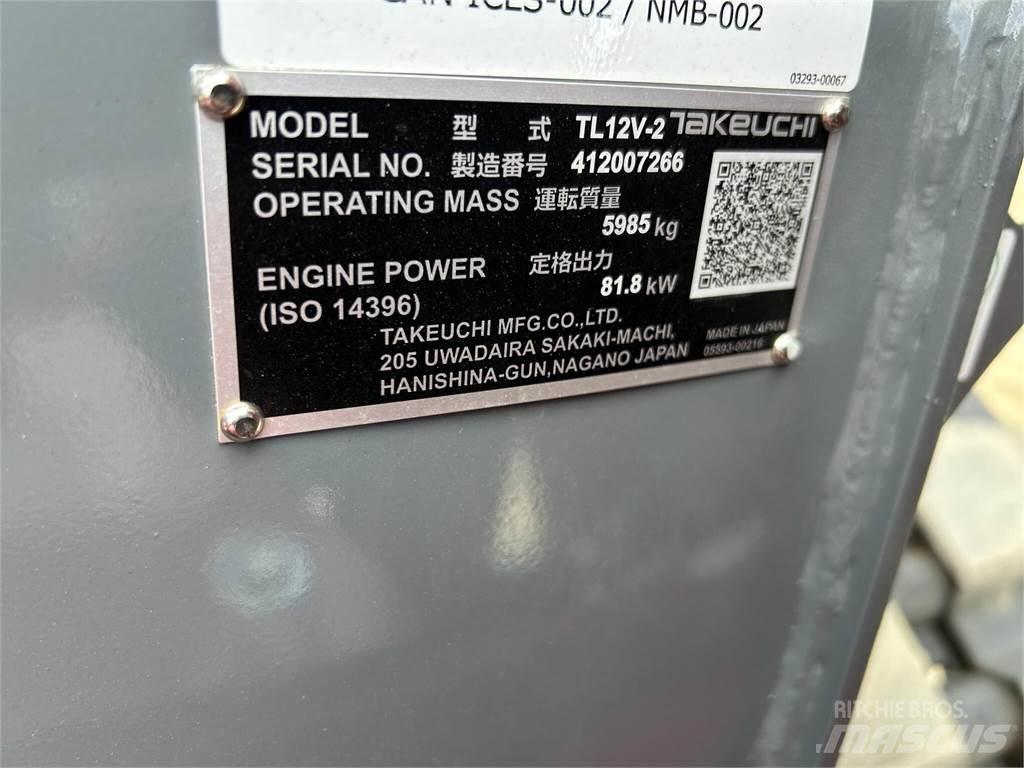 Takeuchi TL12V2 Skid steer loderler