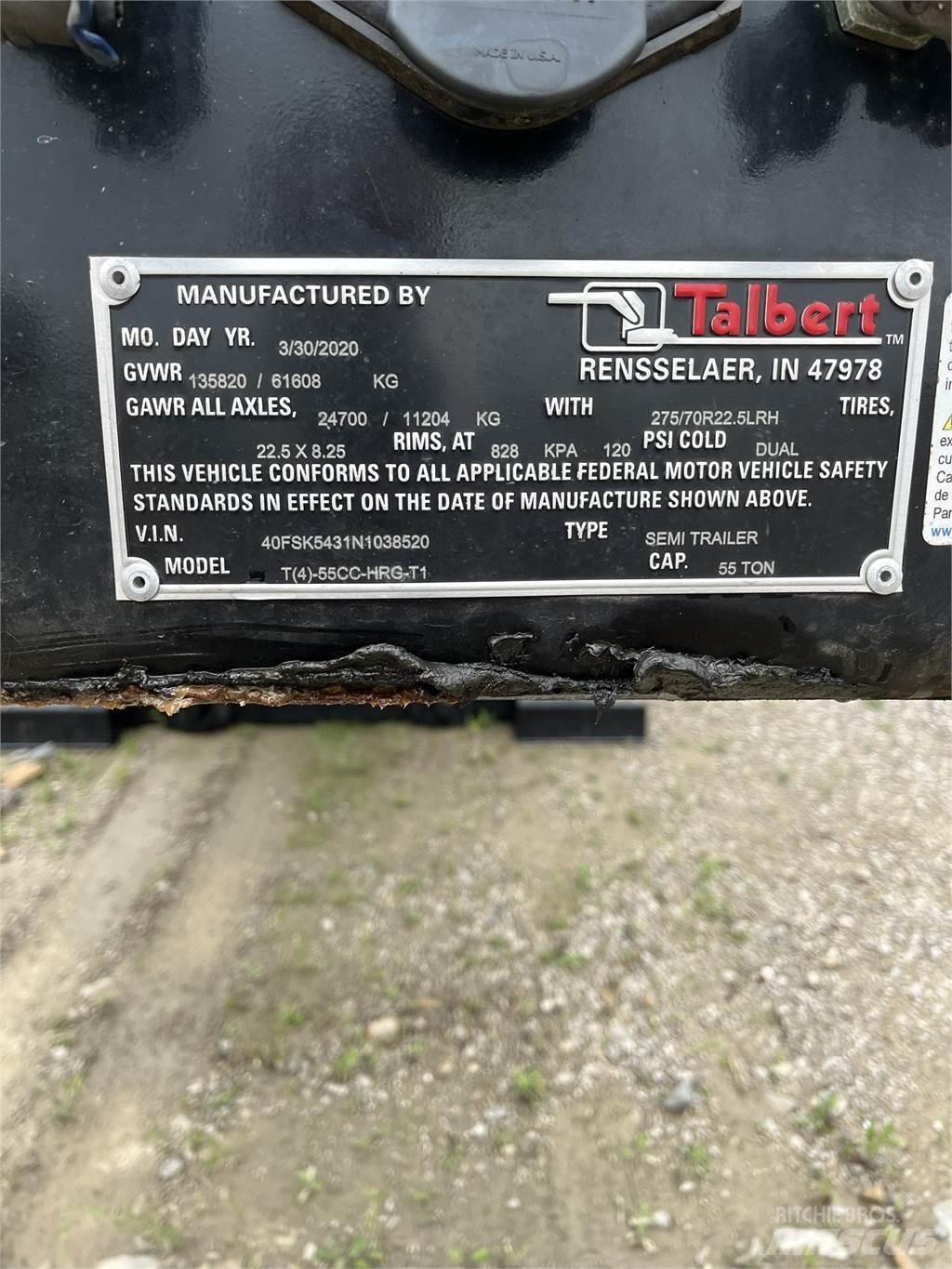 Talbert  Low loader yari çekiciler