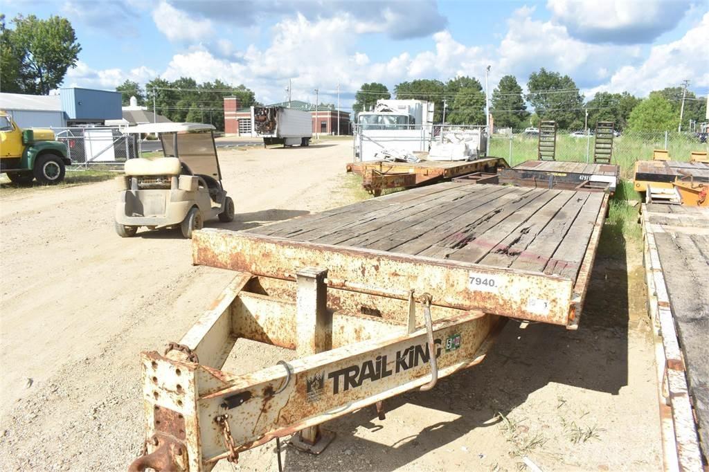 Trail King  Low loader yari çekiciler