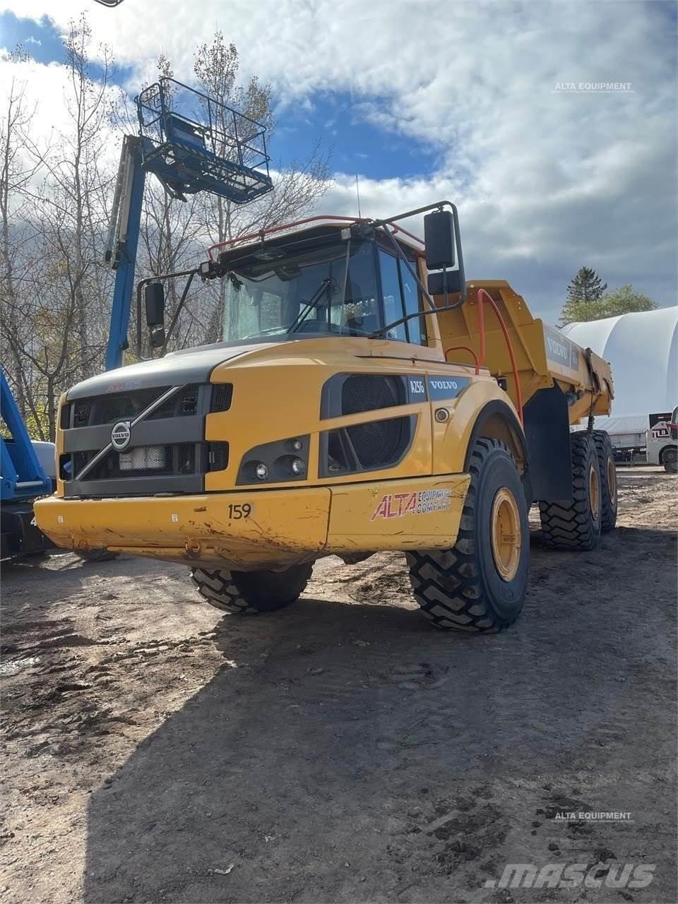 Volvo A25G Belden kirma kaya kamyonu