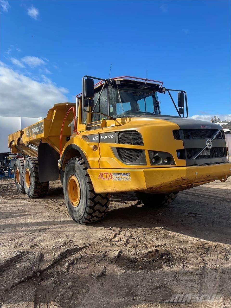 Volvo A25G Belden kirma kaya kamyonu