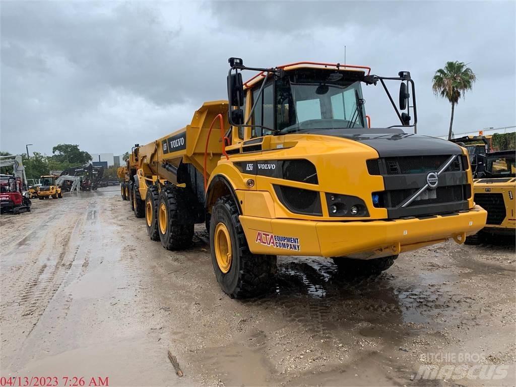 Volvo A25G Belden kirma kaya kamyonu