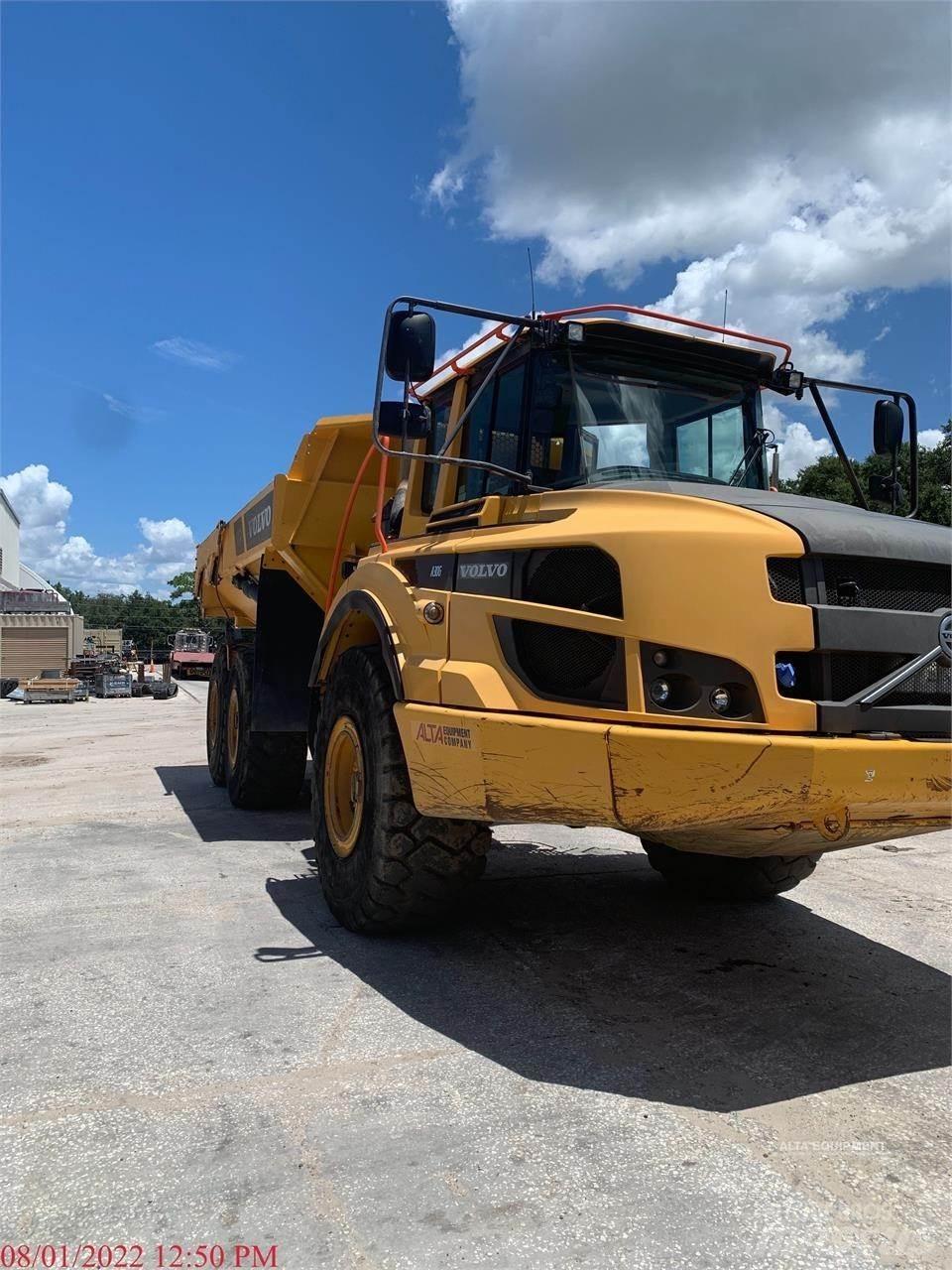 Volvo A30G Belden kirma kaya kamyonu