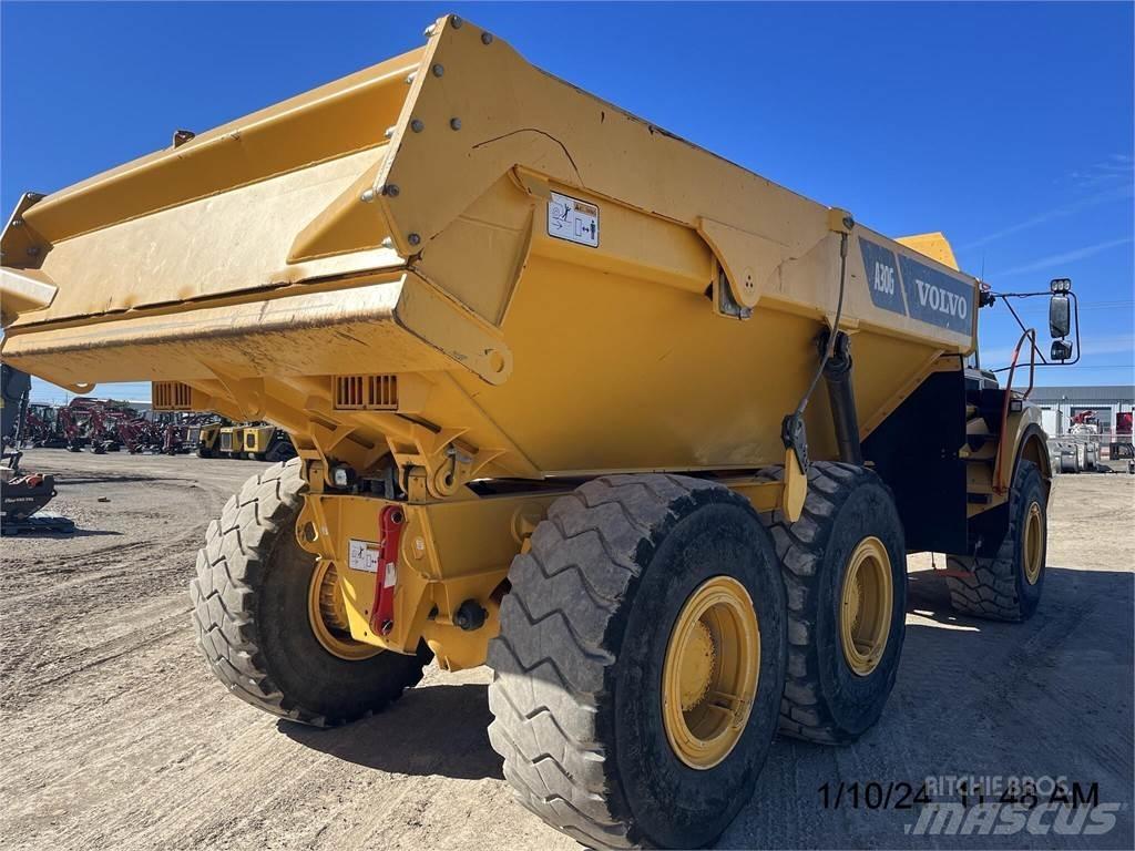 Volvo A30G Belden kirma kaya kamyonu
