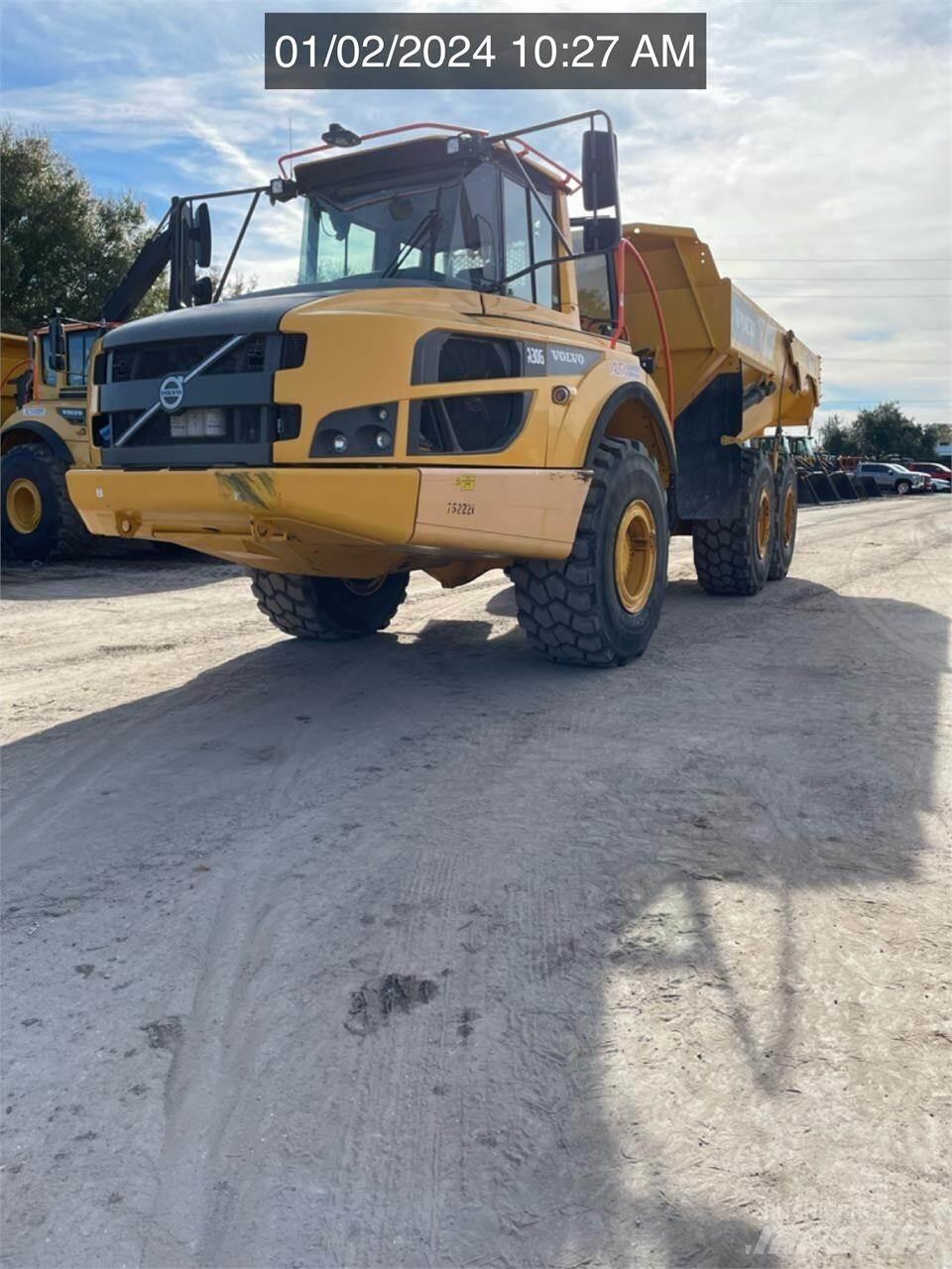 Volvo A30G Belden kirma kaya kamyonu