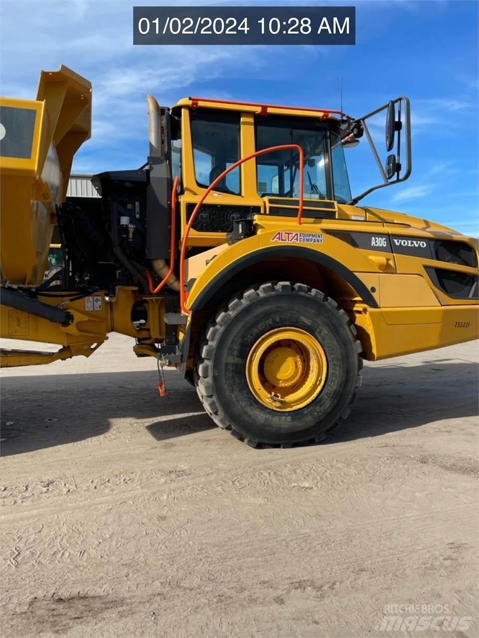Volvo A30G Belden kirma kaya kamyonu