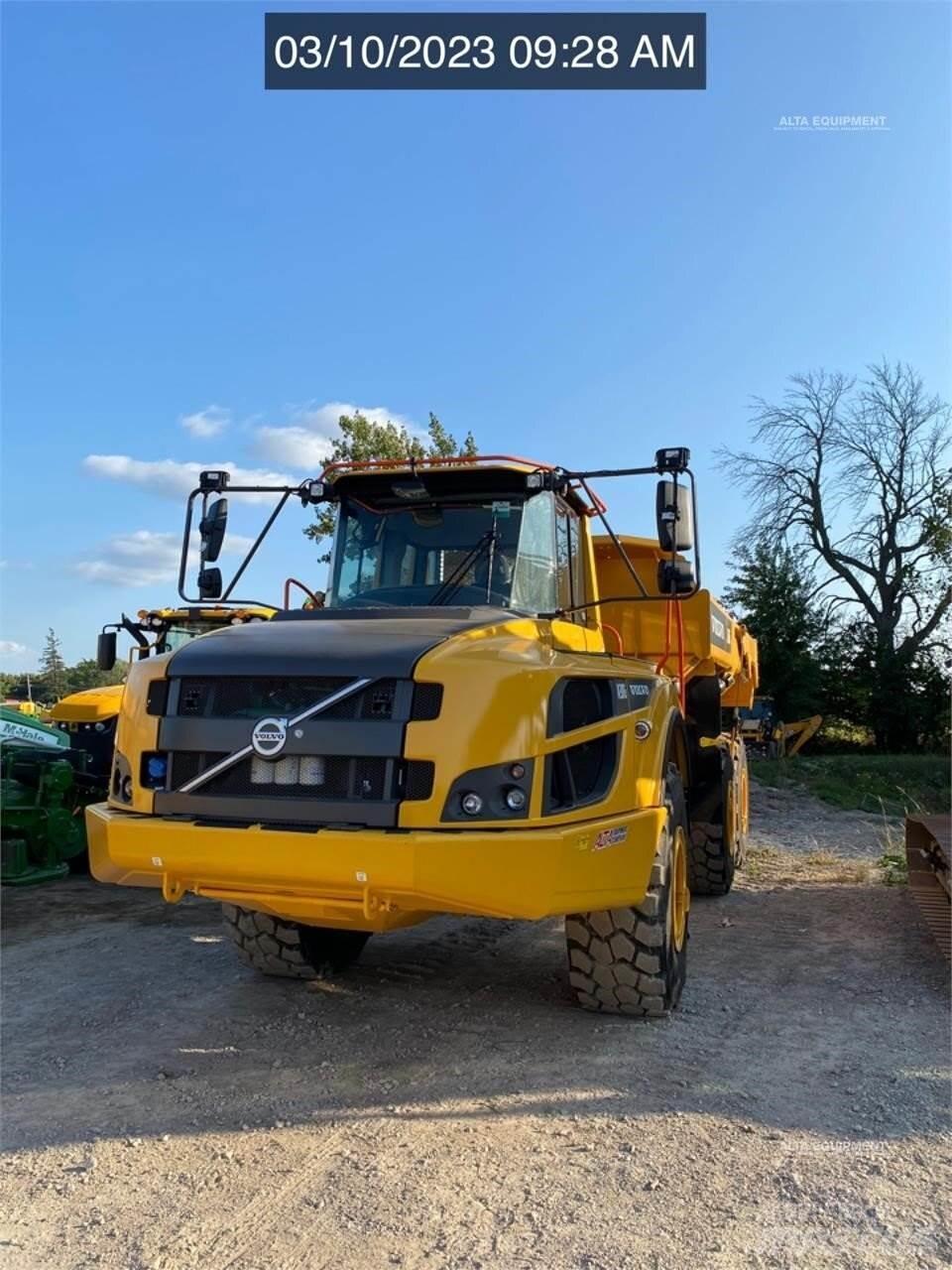 Volvo A30G Belden kirma kaya kamyonu