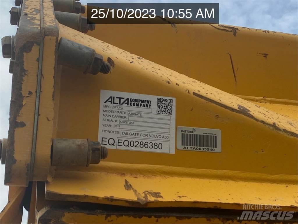 Volvo A30G Belden kirma kaya kamyonu