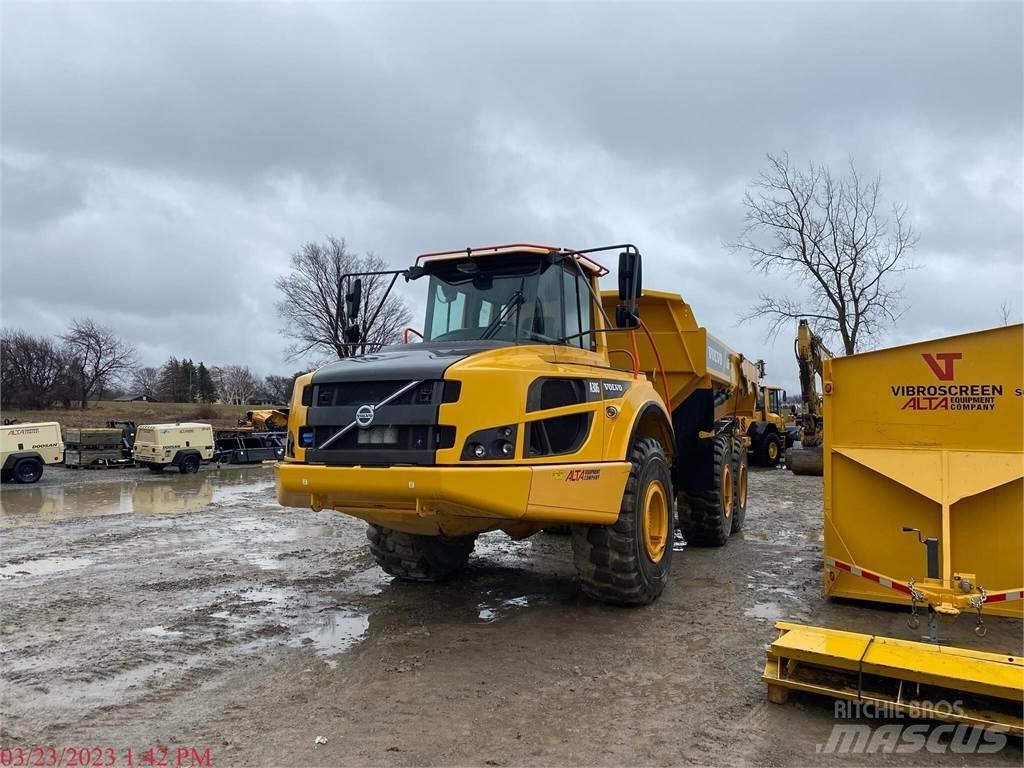 Volvo A30G Belden kirma kaya kamyonu