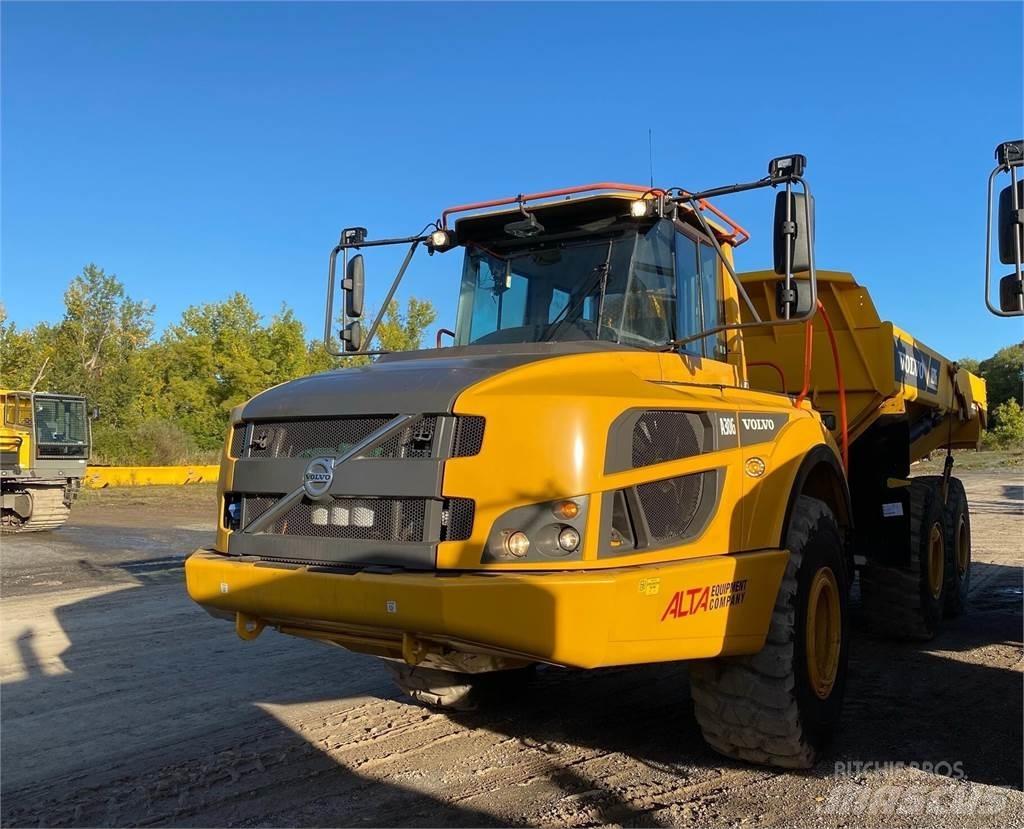 Volvo A30G Belden kirma kaya kamyonu