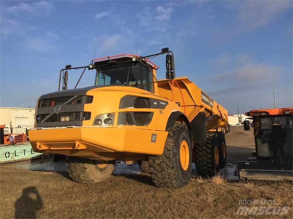 Volvo A40G Belden kirma kaya kamyonu
