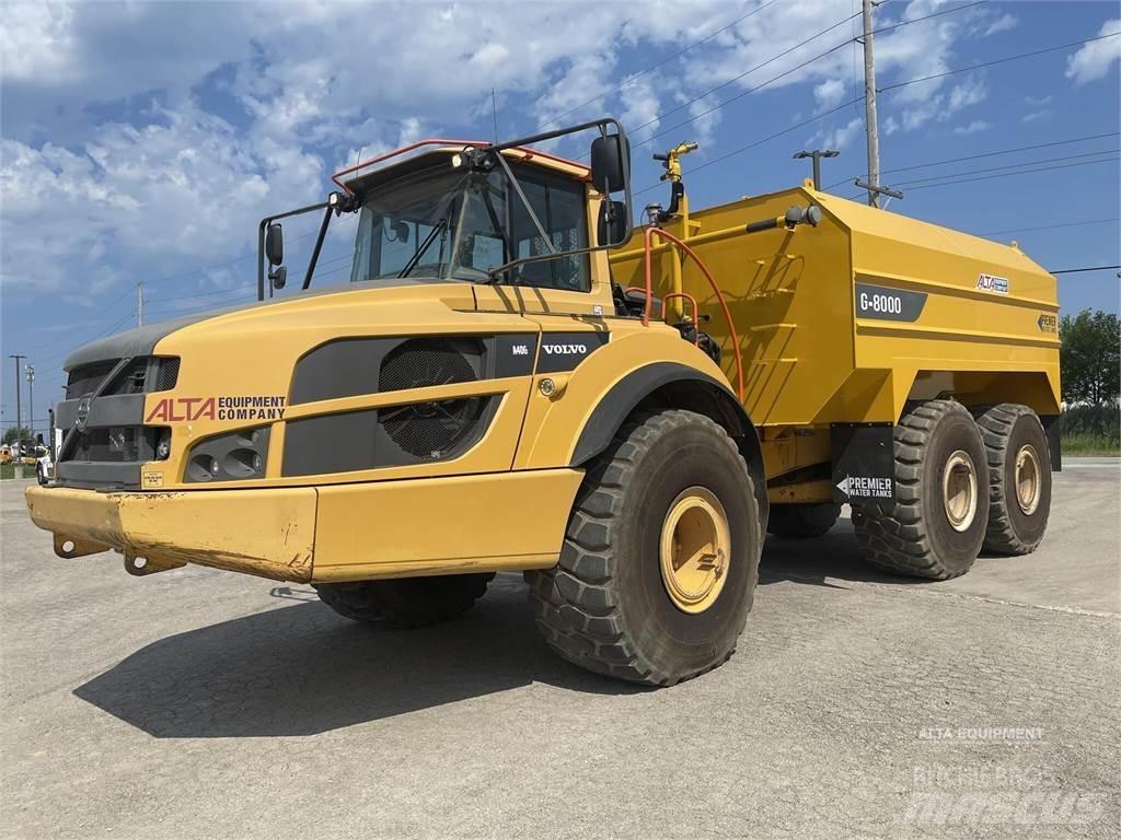 Volvo A40G Su tankerleri
