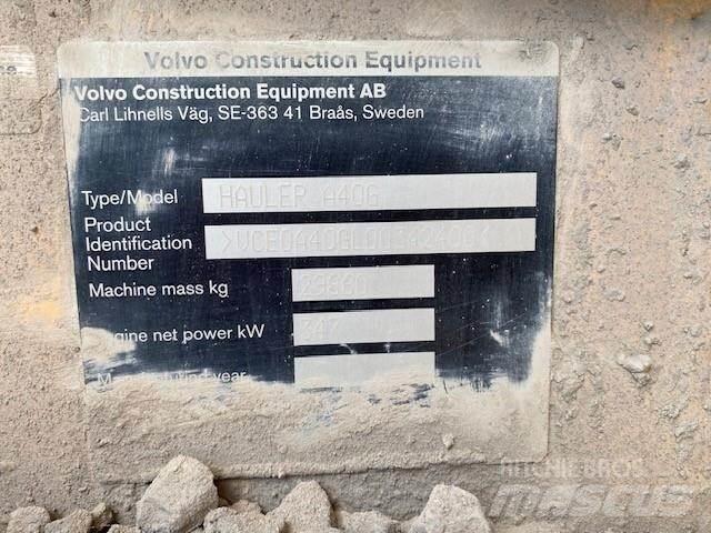 Volvo A40G Belden kirma kaya kamyonu