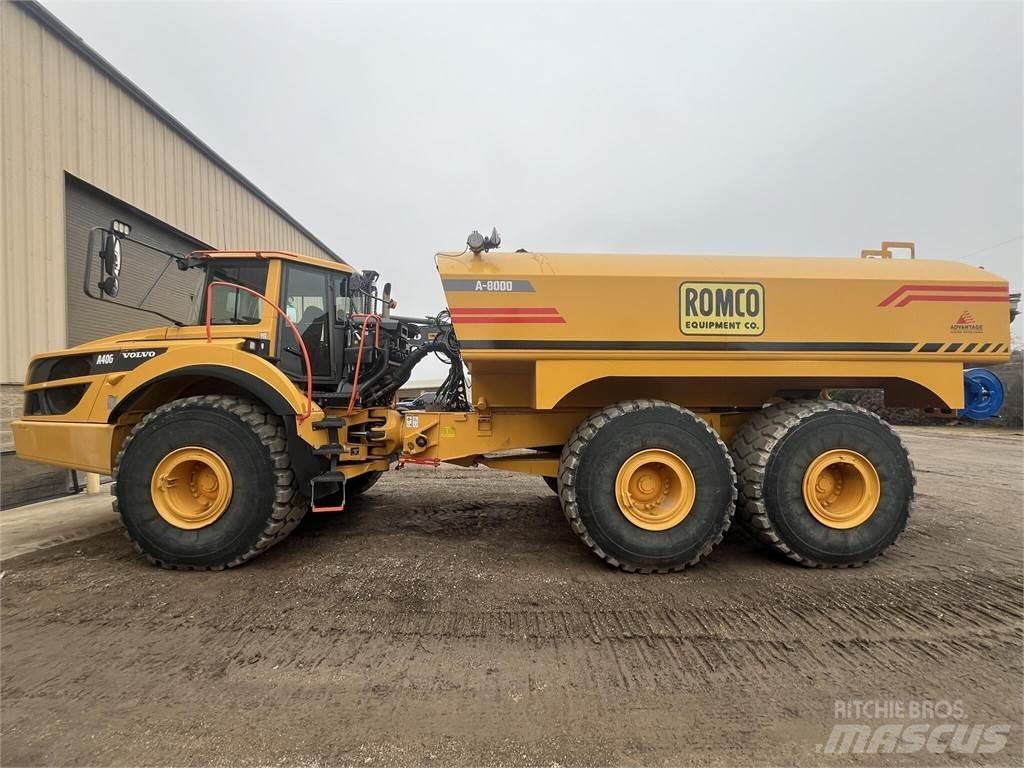Volvo A40G Su tankerleri